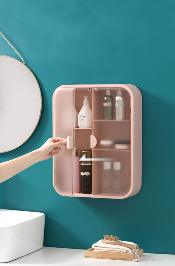ขาย กล่องใส่เครื่องสำอางกันน้ำติดผนัง Wall Decor Cosmetic Box