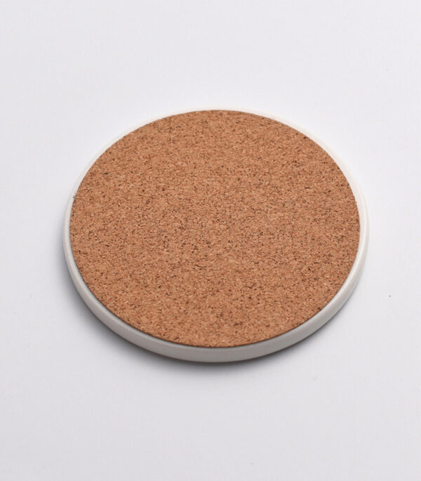 ขาย แผ่นรองแก้วลายหินอ่อน Ceramic Coaster set 2 pcs