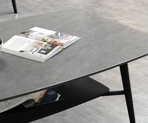 ขาย โต๊ะกลางสองชั้น Double Layers Rectangle Coffee Table