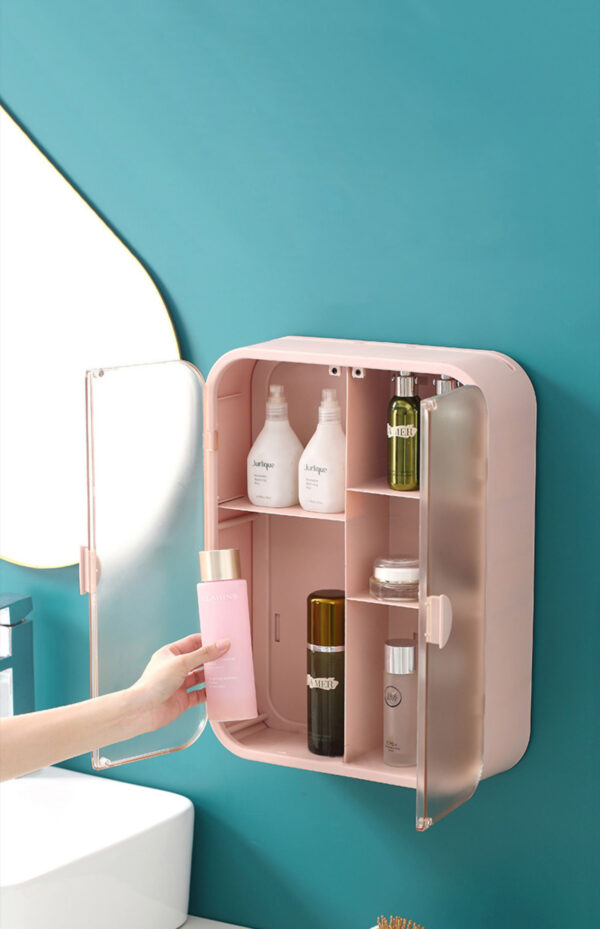 ขาย กล่องใส่เครื่องสำอางกันน้ำติดผนัง Wall Decor Cosmetic Box