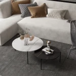 ขาย ชุดโต๊ะกลางห้องรับแขกท็อปหินอ่อน Marble Designed Coffee Table Set