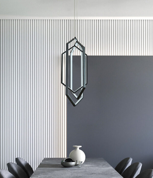 ขาย โคมไฟทรงหกเหลี่ยมตกแต่งบ้าน Hexagon Decorating Chandelier