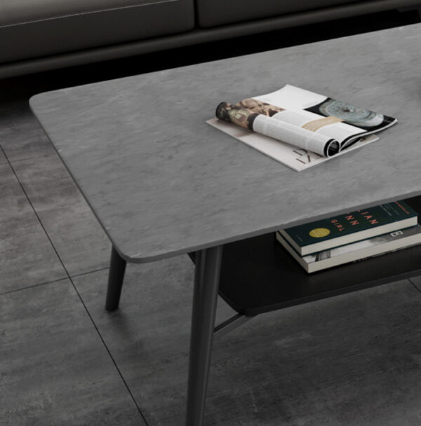 ขาย โต๊ะกลางสองชั้น Double Layers Rectangle Coffee Table