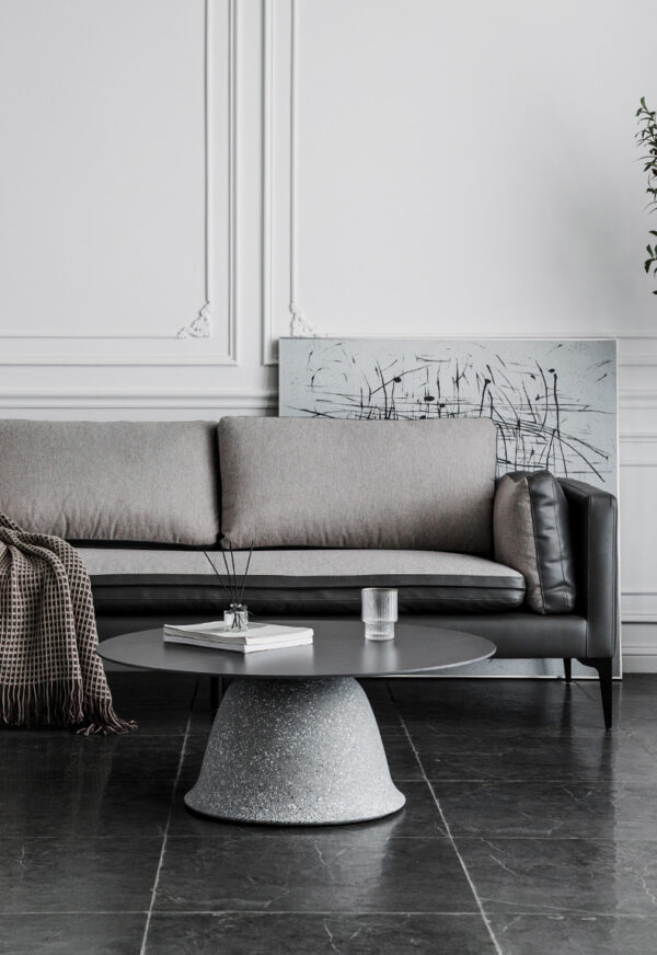 ขาย โต๊ะกลางท็อปหินอ่อน Designed Circle Coffee Table