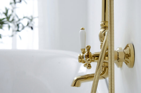 ขาย ชุดฝักบัวสไตล์วินเทจ Vintage Brass Rain Shower
