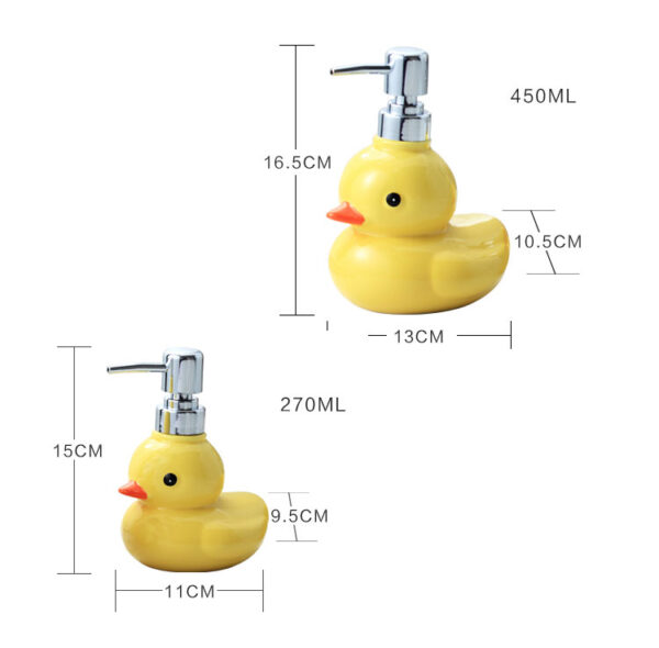 ขาย ขวดสบู่เหลวลายลูกเป็ด Yellow Duck Soap Bottle