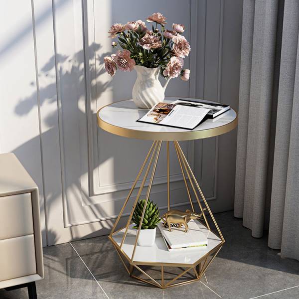 ขาย โต๊ะข้างหินอ่อน Marble Side Table X