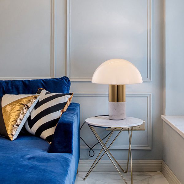 ขาย โคมไฟสำหรับตกแต่งบ้าน Marble Designed Table Lamp