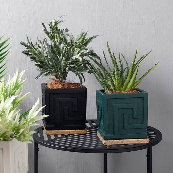 ขาย กระถางต้นไม้สำหรับตกแต่งบ้าน Nordic Cement Flower Pot