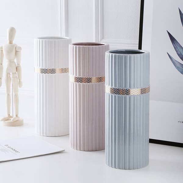 ขาย แจกันสำหรับตกแต่งบ้าน Nordic Cement Vase