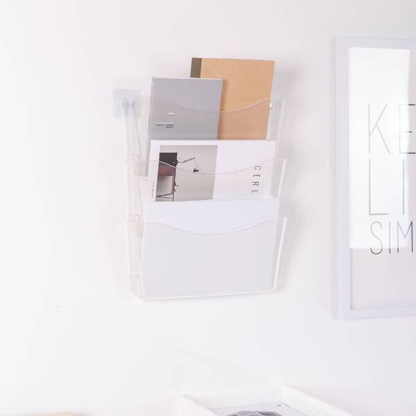 ขาย ชั้นวางหนังสือติดผนัง Acrylic Magazine Shelf
