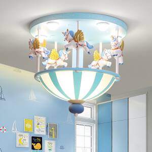 ขาย โคมไฟม้าหมุนติดเพดาน Circus Ceiling Lamp