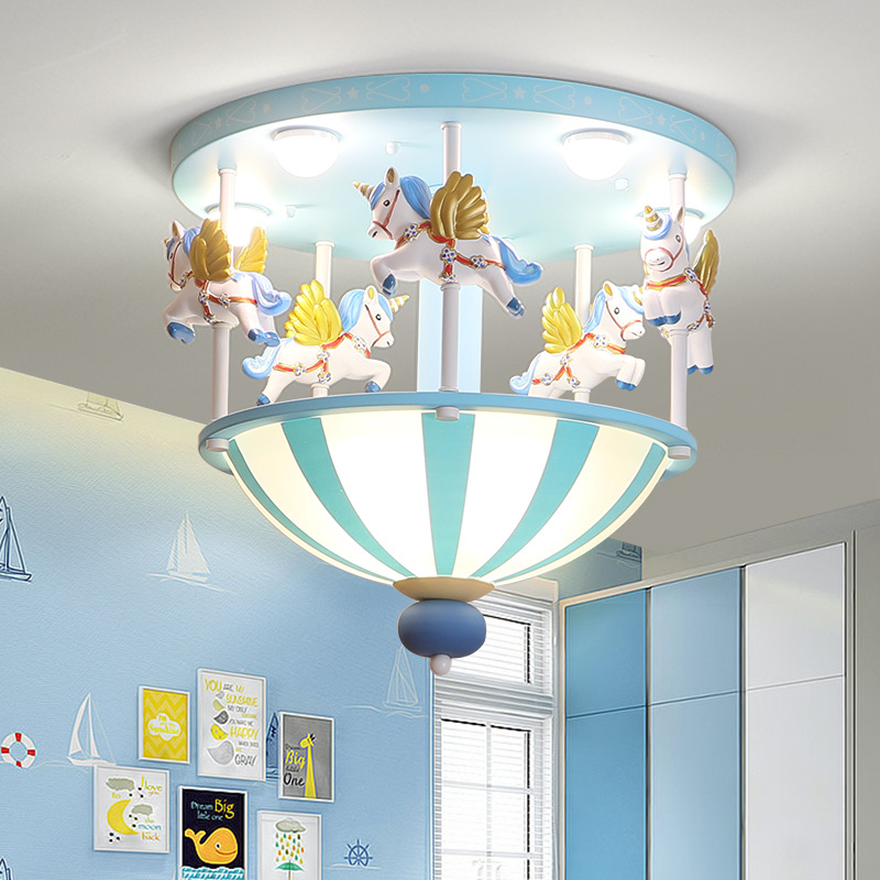ขาย โคมไฟม้าหมุนติดเพดาน Circus Ceiling Lamp