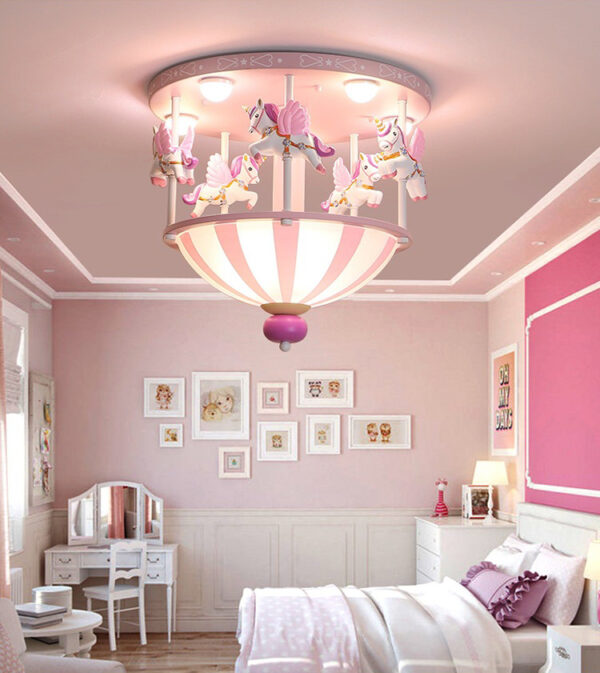ขาย โคมไฟม้าหมุนติดเพดาน Circus Ceiling Lamp