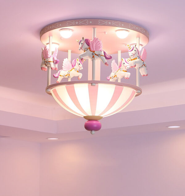 ขาย โคมไฟม้าหมุนติดเพดาน Circus Ceiling Lamp