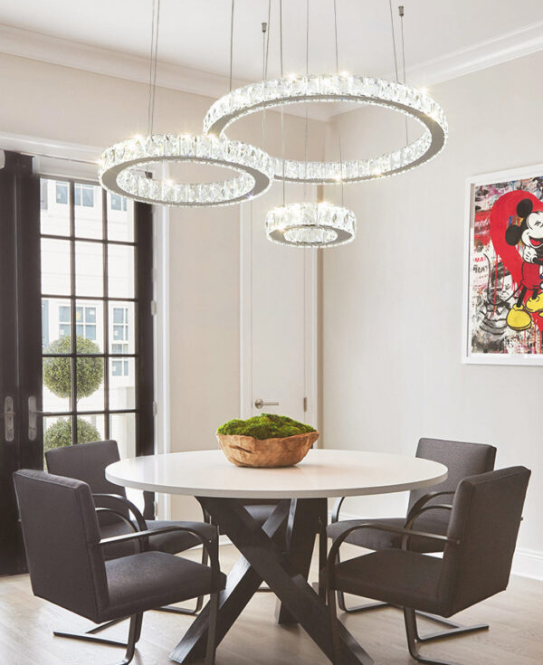 ขาย ชุดโคมไฟแต่งบ้านติดเพดาน Circle Decorative Ceiling Lamp II