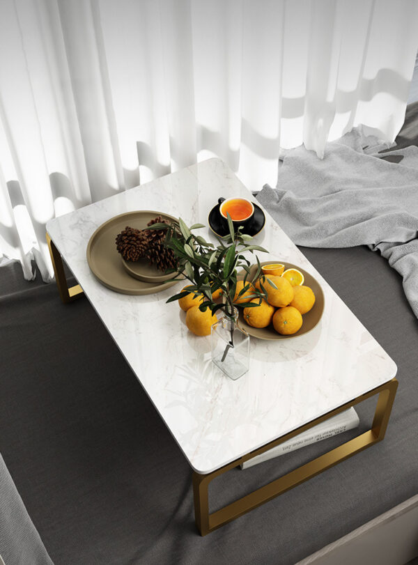 ขาย โต๊ะกลางตกแต่งบ้าน Rectangle Marble Coffee Table III