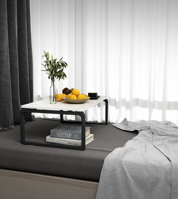 ขาย โต๊ะกลางตกแต่งบ้าน Rectangle Marble Coffee Table III
