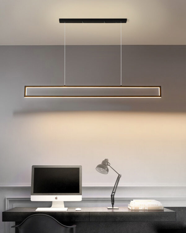 ขาย โคมไฟแต่งบ้านติดเพดาน Rectangle Dining Table Ceiling Lamp