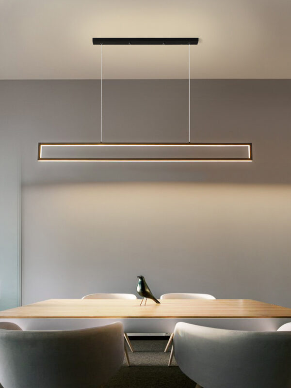 ขาย โคมไฟแต่งบ้านติดเพดาน Rectangle Dining Table Ceiling Lamp