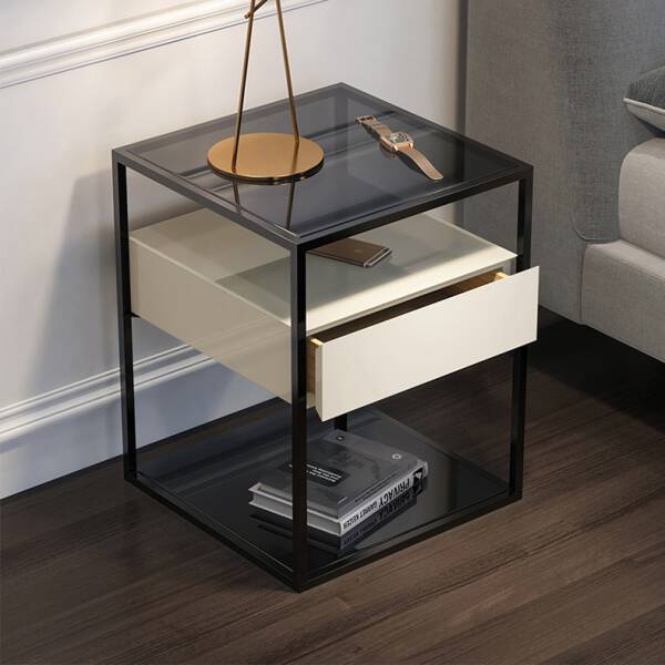 ขาย โต๊ะข้างเตียง Side Table With Cabinet IV