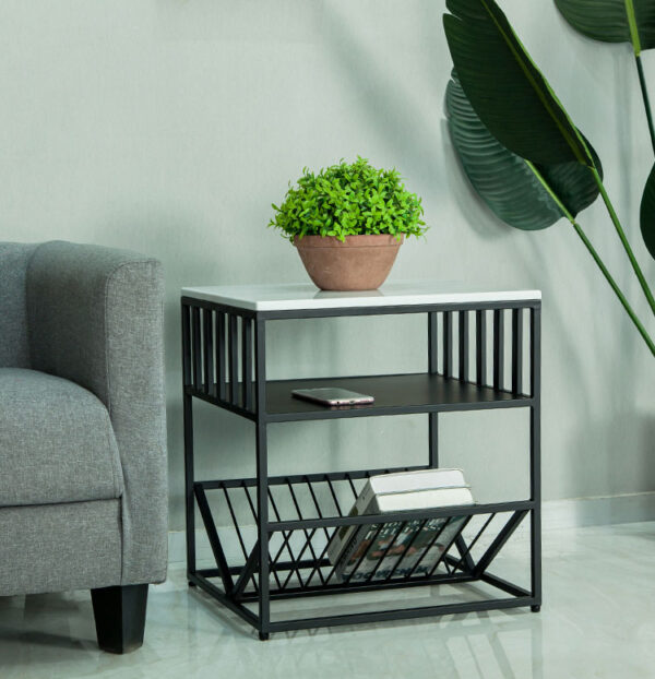 ขาย โต๊ะข้างอเนกประสงค์ 3 Layers Marble Side Table