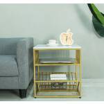 ขาย โต๊ะข้างอเนกประสงค์ 3 Layers Marble Side Table