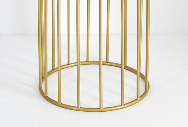 ขาย โต๊ะข้างโซฟาท็อปหินอ่อน Round Side Table IV