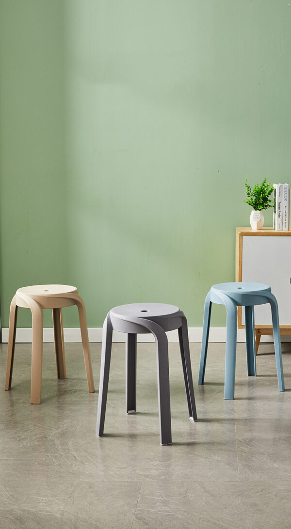 ขาย เก้าอี้พลาสติกตกแต่งบ้าน Pastel Stool VIII