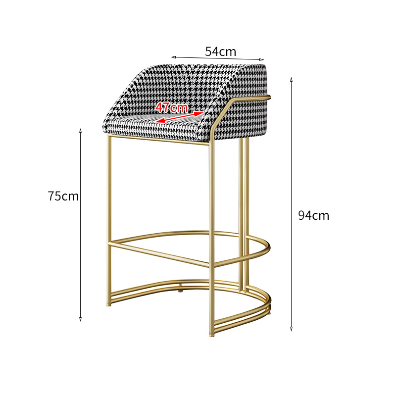 Houndstooth-ทอง
