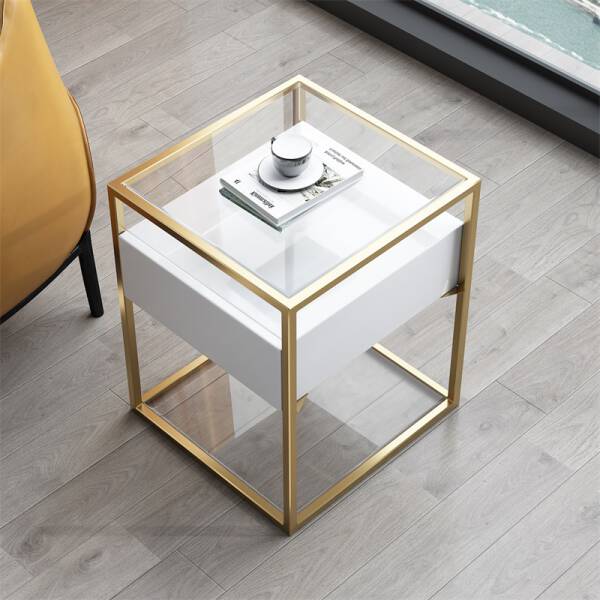 ขาย โต๊ะข้างเตียง Side Table With Cabinet IV