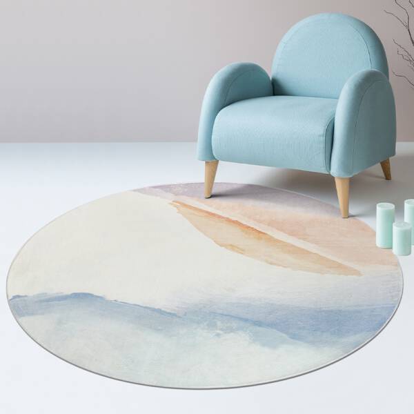 ขาย พรมตกแต่งบ้านทรงกลม Circle Decor Carpet