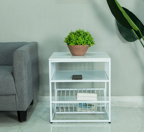 ขาย โต๊ะข้างอเนกประสงค์ 3 Layers Marble Side Table