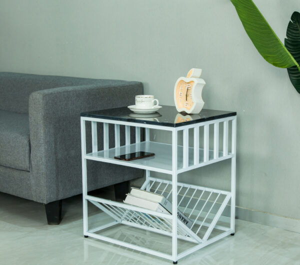 ขาย โต๊ะข้างอเนกประสงค์ 3 Layers Marble Side Table
