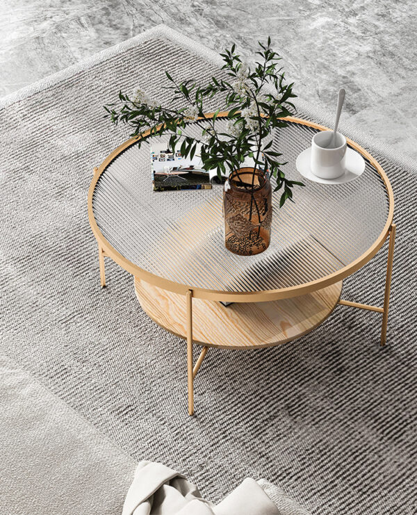 ขาย โต๊ะกลางสองชั้น Double Layers Coffee Table