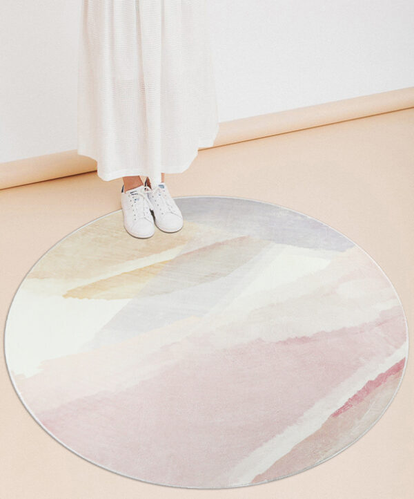 ขาย พรมตกแต่งบ้านทรงกลม Circle Decor Carpet