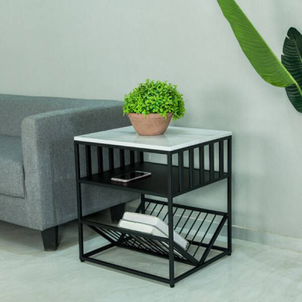 ขาย โต๊ะข้างอเนกประสงค์ 3 Layers Marble Side Table