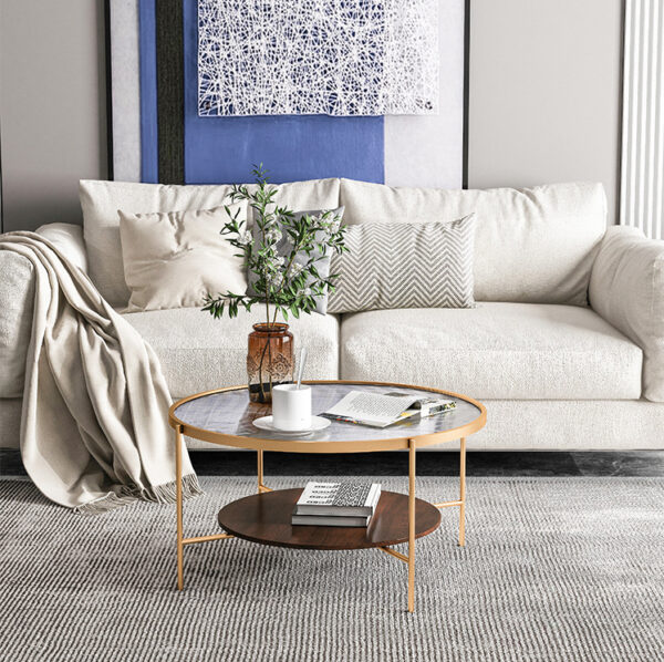 ขาย โต๊ะกลางสองชั้น Double Layers Coffee Table