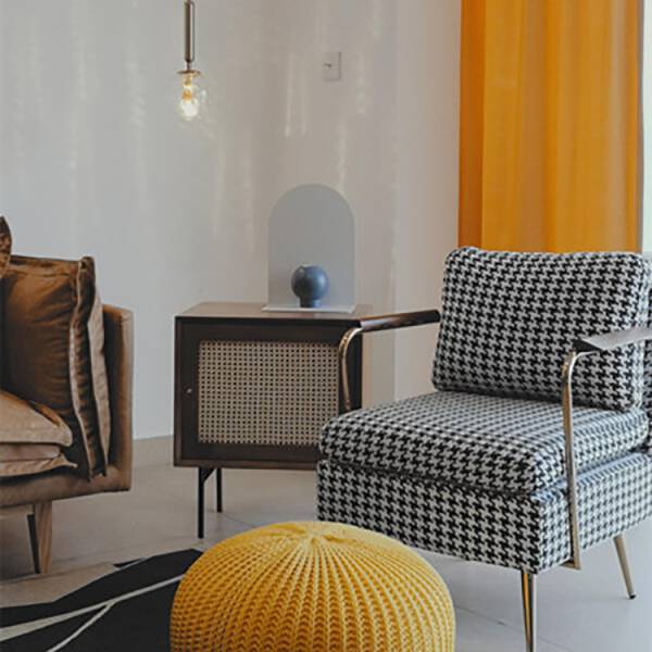 ขาย โต๊ะข้างเตียงไม้จักรสาน Rattan Side Table VII