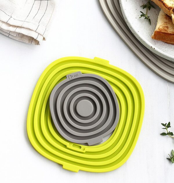 ขาย แผ่นรองจานซิลิโคน Creative Silicone Coaster
