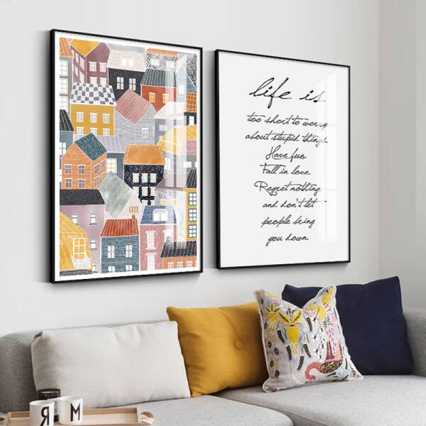 ขาย กรอบรูปตกแต่งผนังบ้าน Wall Decor Photo Art XIV