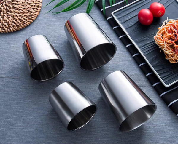 ขาย แก้วน้ำสแตนเลส Korea Double Layers Stainless Cup