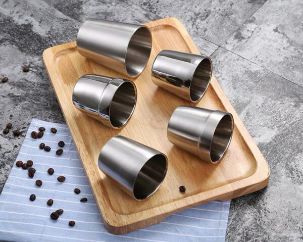 ขาย แก้วน้ำสแตนเลส Korea Double Layers Stainless Cup