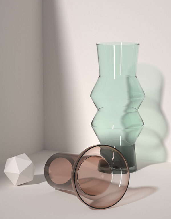 ขาย แจกันสำหรับตกแต่งบ้าน Home Decor Glass Vase