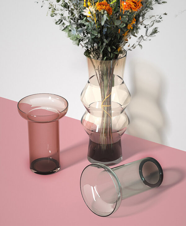 ขาย แจกันสำหรับตกแต่งบ้าน Home Decor Glass Vase