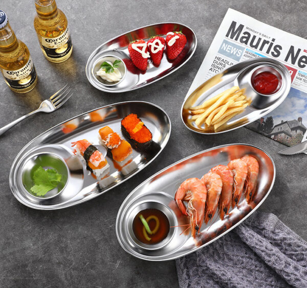 ขาย จานสแตนเลส Stainless Korea Dish