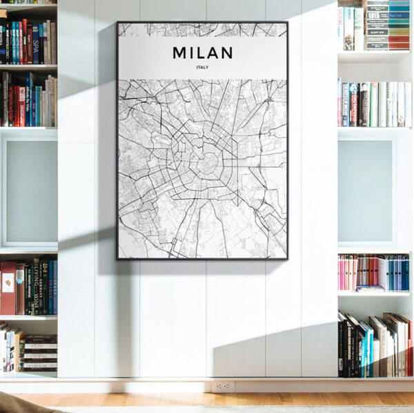 ขาย กรอบรูปตกแต่งผนังบ้าน City Decor Art Canvas