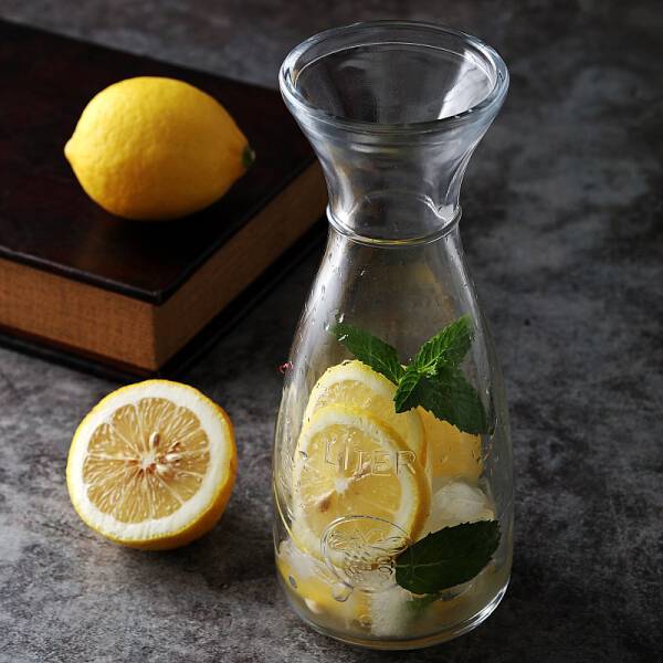 ขาย เหยือกแก้วใส Glass Water Bottle