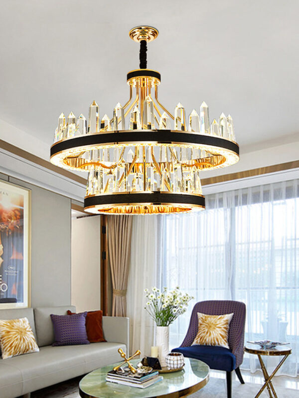 ขาย โคมไฟแต่งบ้านติดเพดาน Crystal Designed Chandelier II