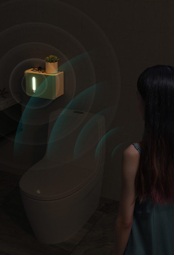 ขาย กล่องกระดาษทิชชู่ติดผนัง LED Toilet Tissue Box